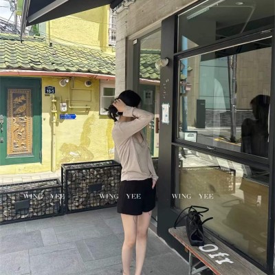 가디건 숄 느낌 니트 + 동색 슬
