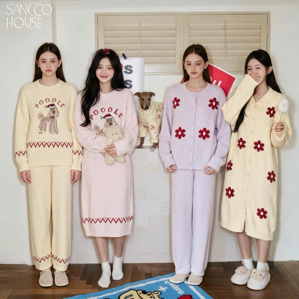 광저우 겨울 잠옷 신상
