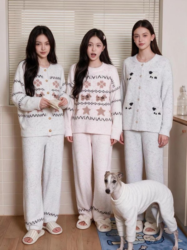 광저우 겨울 잠옷 신상