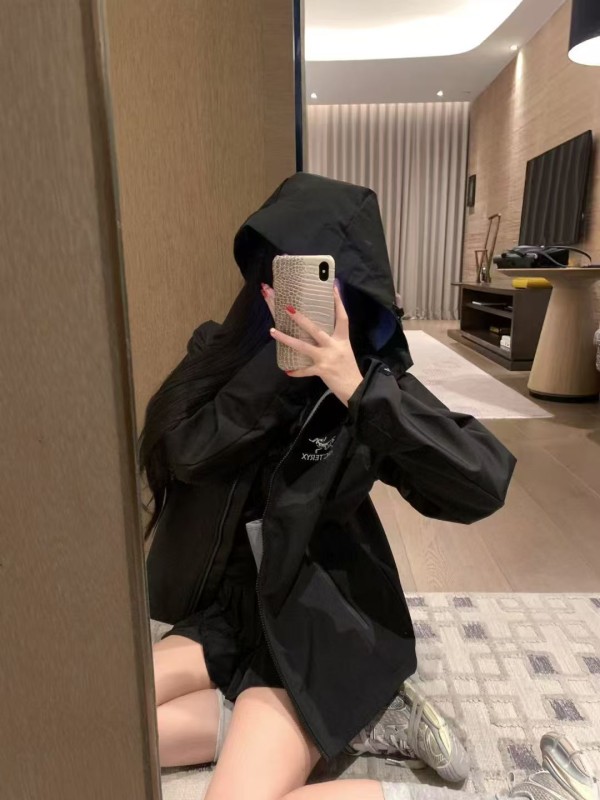 조류 브랜드 방풍 재킷, 남