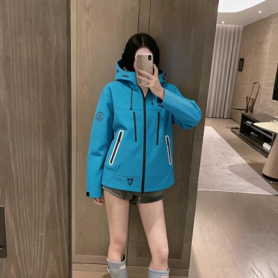조류 브랜드 스타일 방풍 자켓,